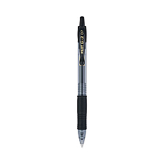 Pilot G2 Premium Gel Pen Convenience Pack, Retractable, Bold 1 mm, Black Ink, Smoke Barrel, 36/Pack (84095)