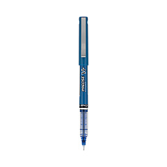 Pilot Precise V7 Roller Ball Pen, Stick, Fine 0.7 mm, Blue Ink, Blue Barrel, Dozen (35349)