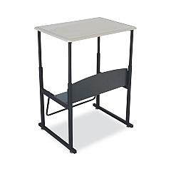 Safco Alphabetter Desks, 28" x 20" x 26" to 42", Beige (1201BE)