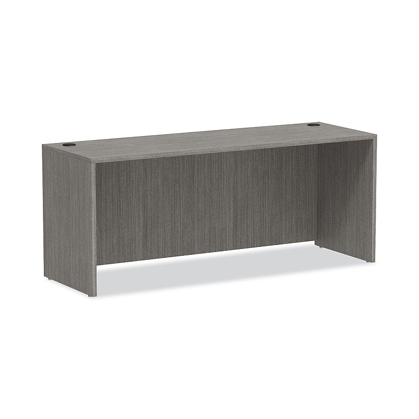 Alera Valencia Series Credenza Shell, 70.88w x 23.63d x 29.5h, Gray (ALEVA257224GY)