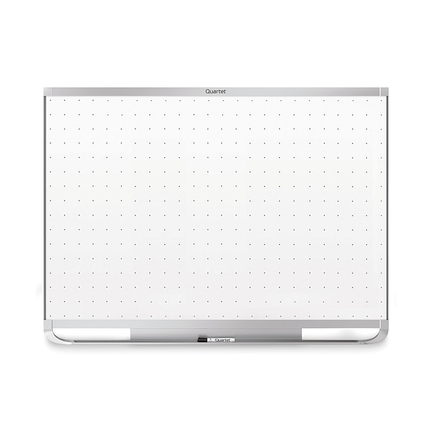 Quartet Prestige 2 Magnetic Total Erase Whiteboard, 48 x 36, Graphite Frame (TEM544G)