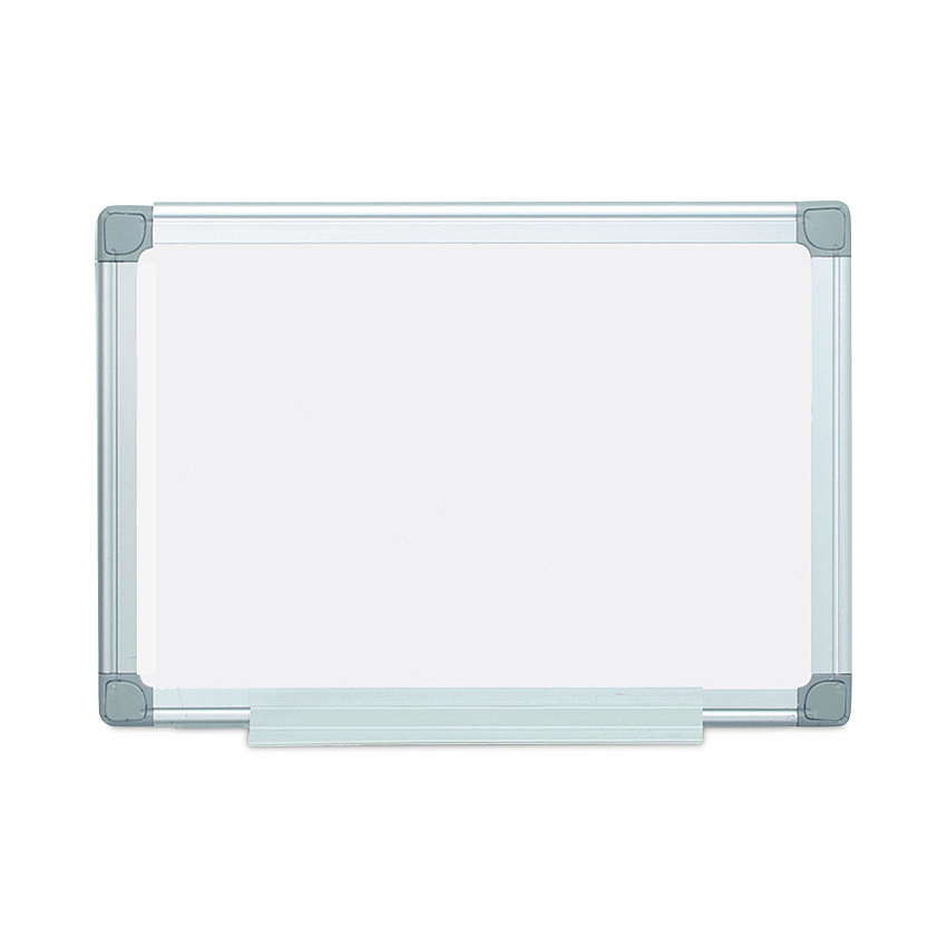 MasterVision Earth Easy-Clean Dry Erase Board, White/Silver, 18x24 (MA0200790)