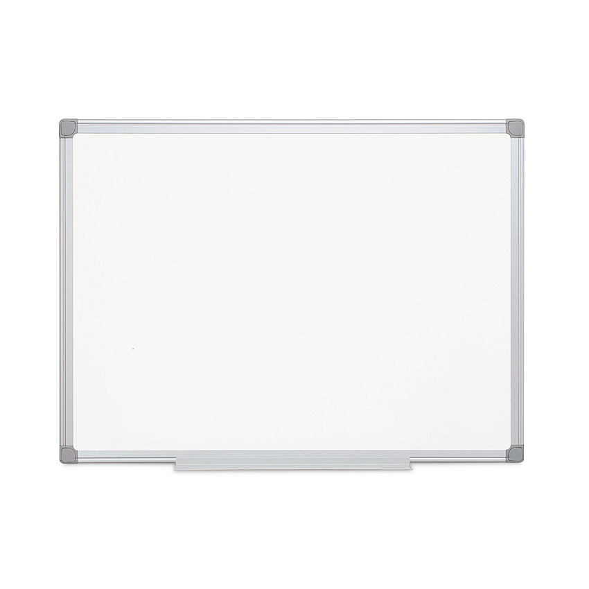 MasterVision Earth Easy-Clean Dry Erase Board, White/Silver, 24x36 (MA0300790)
