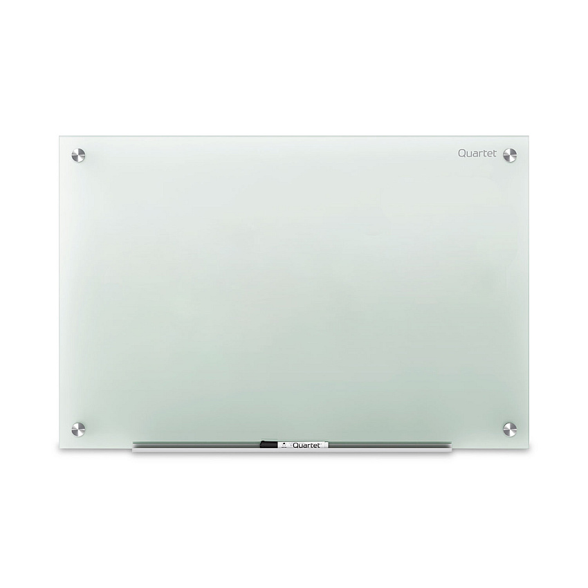 Quartet Infinity Glass Marker Board, Frosted, 24 x 18 (G2418F)