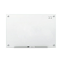 Quartet Infinity Magnetic Glass Marker Board, 24 x18, White (G2418W)