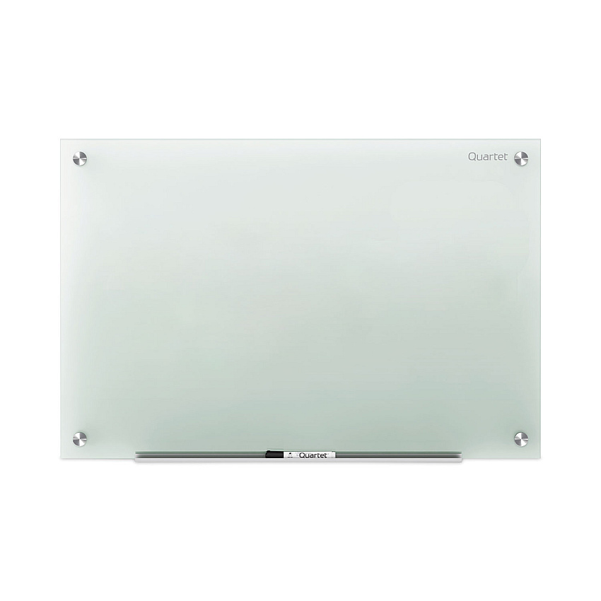 Quartet Infinity Magnetic Glass Marker Board, 72 x 48, White (G7248W)