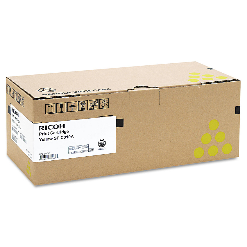 Ricoh 406347 Yellow Toner Cartridge