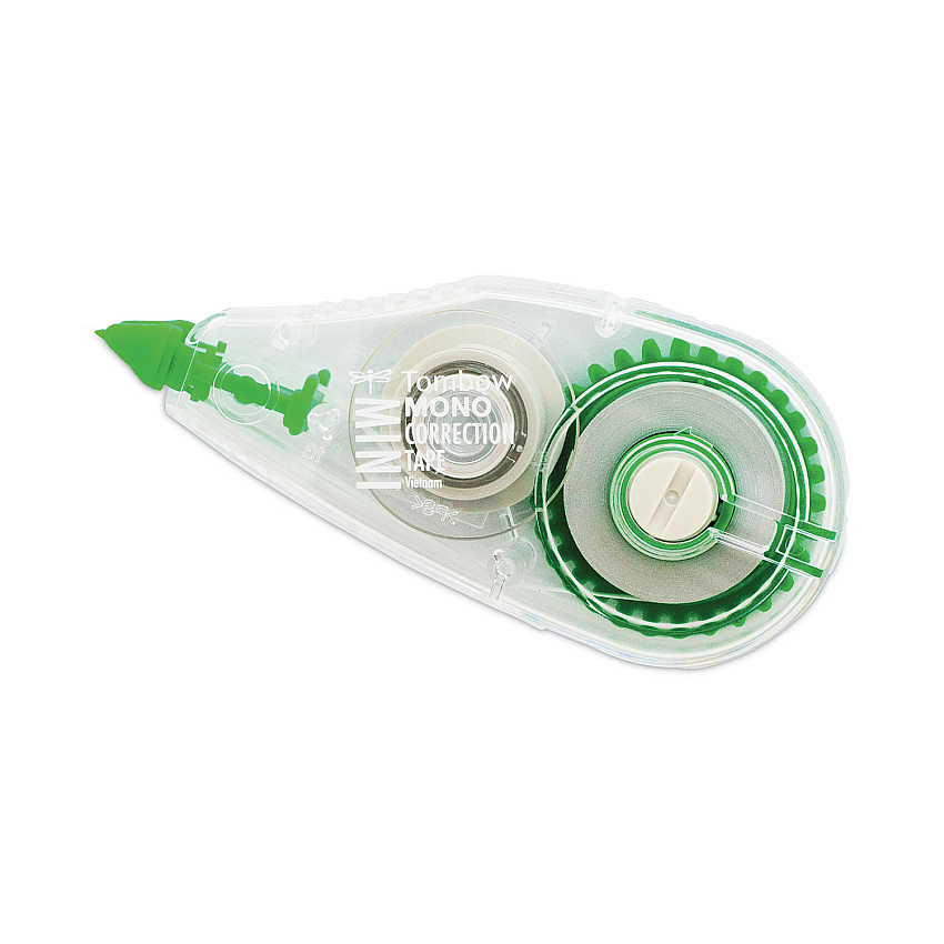 Tombow MONO Mini Correction Tape, 1/6" x 315", Non-Refillable, 10/Pack (68722)