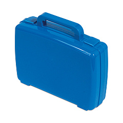 deflecto Little Artist Antimicrobial Storage Case, Blue (39506BLU)