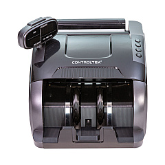CONTROLTEK Bill Counter, 1,080 Bills/min, 11 x 10 x 6.8, Gray (525520)