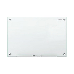 Quartet Infinity Magnetic Glass Marker Board, 36 x 24, White (G3624W)
