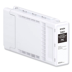 Epson T48S120 (T48S) UltraChrome PRO6 High-Yield Ink, 350 mL, Photo Black