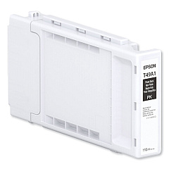 Epson T49A120 (T49A) UltraChrome PRO6 High-Yield Ink, 110 mL, Photo Black