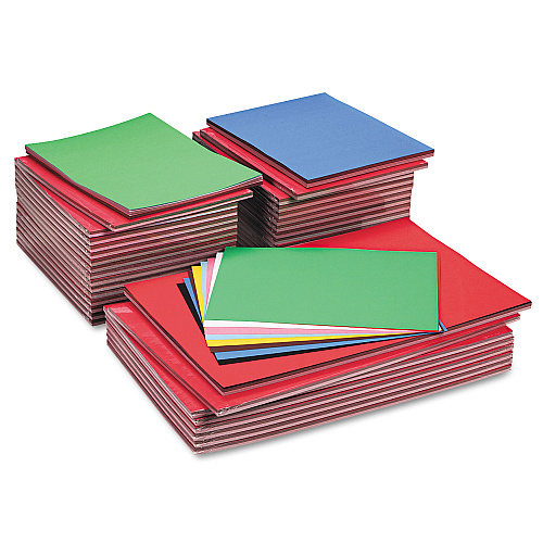 Pacon Tru-Ray Construction Paper, 76lb, Assorted, Assorted, 100 Sheets/Pack, 20 Packs/Carton (104120