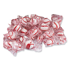 Office Snax Candy Assortments, Peppermint Puffs Candy, 5 lb Carton (00661)