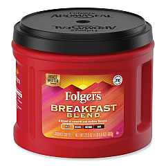 Folgers Coffee, Breakfast Blend, 25.4 oz Canister (SMU20529)