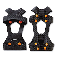 ergodyne Trex 6300 One Piece Slip-on Ice Cleats, Medium, Black, Pair (16753)