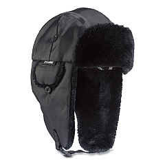 ergodyne N-Ferno 6802 Classic Trapper Hat, X-Small, Black (16846)