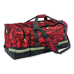 ergodyne Arsenal 5008 Fire + Safety Gear Bag, 16 x 31 x 15.5, Red Camo (13008)