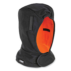 ergodyne N-Ferno 6852 2-Layer Cotton Shoulder Winter Liner, Cotton/Fleece, One Size Fits Most, Black (16852)