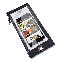 ergodyne Squids 3760 Phone Pouch + Trap for Plus Size Phones, Clear/Black (19763)