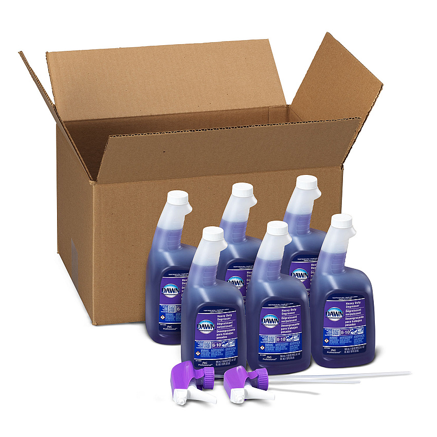 Dawn Professional Heavy Duty Degreaser Spray, 32 oz Bottle, 6/Carton (04854)