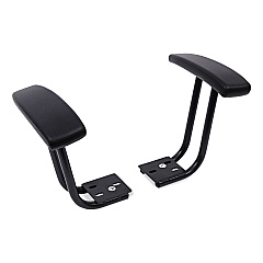 Alera Fixed T-Arms for Interval and Essentia Series Chairs and Stools, Black (ALEIN49AKB10B)