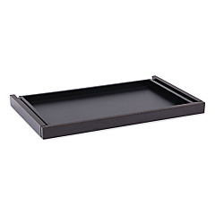 Alera Valencia Series Center Drawer, 24.5w x 15d x 2h, Espresso (ALEVA312414ES)