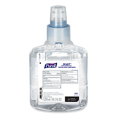 PURELL SF607 Instant Foam Hand Sanitizer, 1,200 mL Refill, Fragrance-Free, 2/Carton (190202)