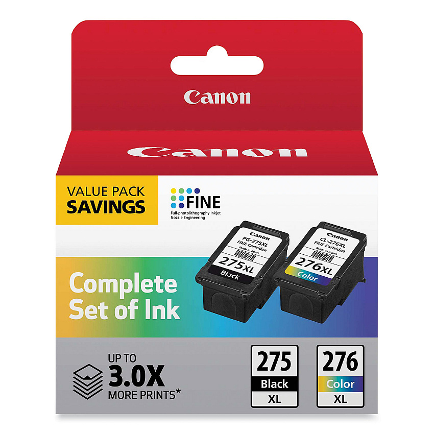 Canon PG-275 XL / CL-276 XL High-Yield Value Pack (4981C008)
