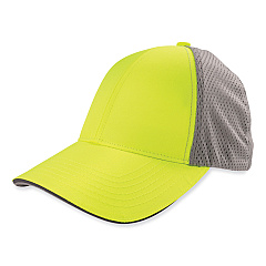 ergodyne GloWear 8931 Reflective Stretch-Fit Hat, Cotton/Polyester, Large/X-Large, Hi-Vis Lime (23243)