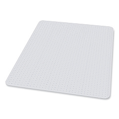 ES Robbins EverLife Chair Mat for Medium Pile Carpet, 60 x 72, Clear (122781)