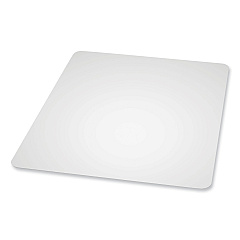 ES Robbins EverLife Textured Chair Mat for Hard Floors, Square, 60 x 60, Clear (132631)