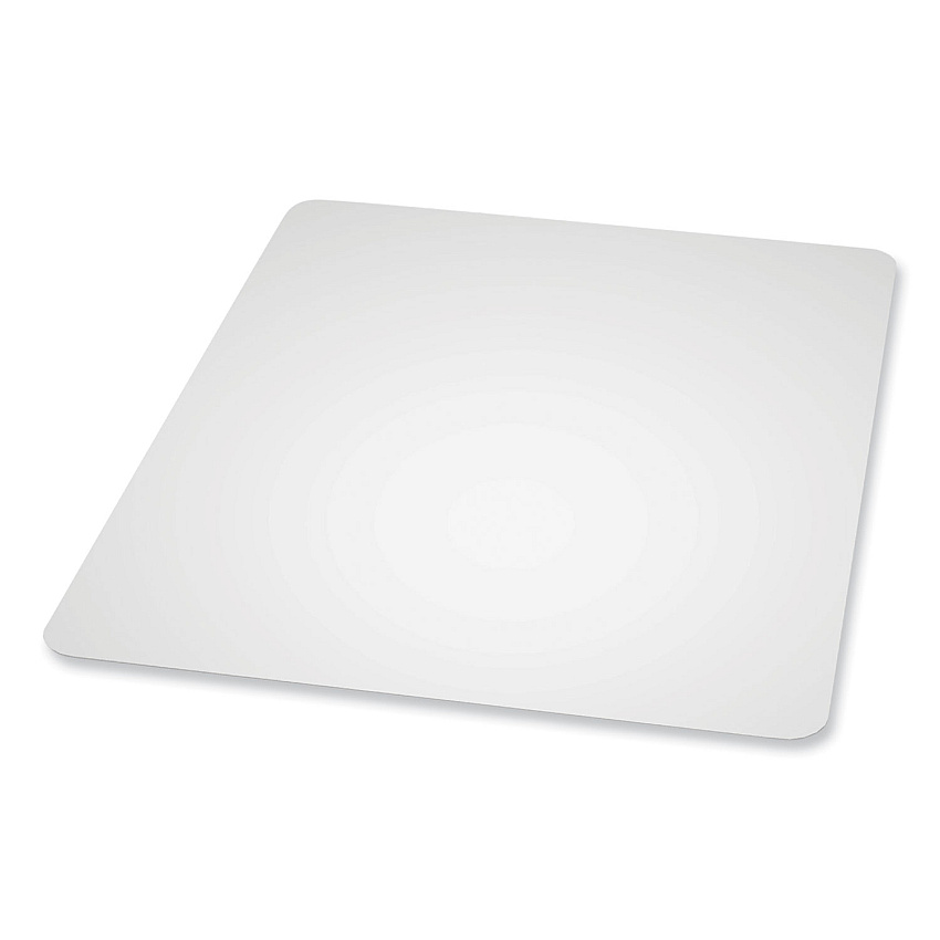 ES Robbins EverLife Textured Chair Mat for Hard Floors, Square, 60 x 60, Clear (132631)