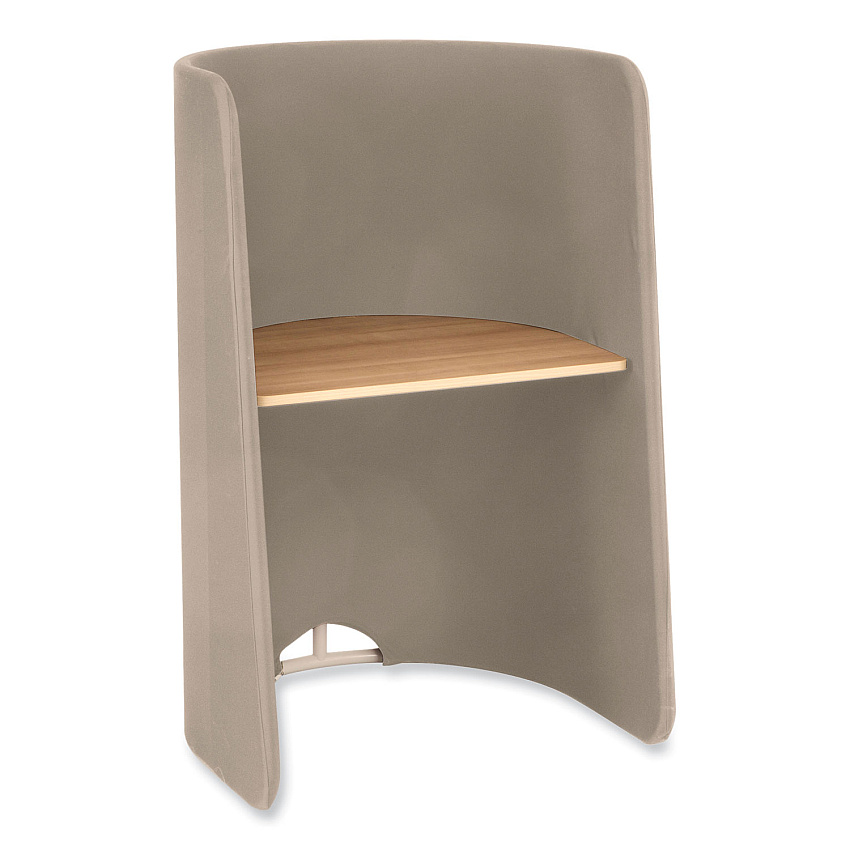 Safco Roam Touchdown Workstation, 33" x 30" x 51.5", Beech/Tan (1958TN)