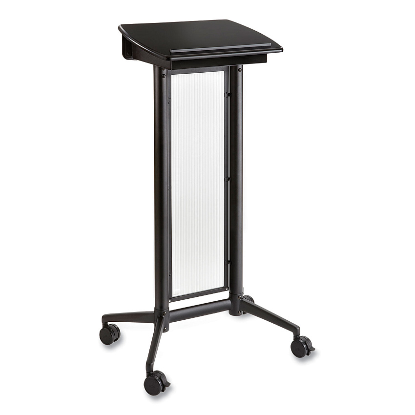 Safco Impromptu Lectern, 26.5 x 18.75 x 46.5, Black (8912BL)