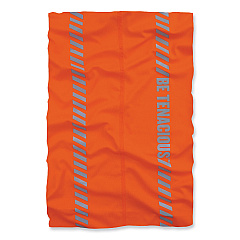 ergodyne Chill-Its 6487R Reflective Cooling Multi-Band, Polyester/Spandex, One Size Fits Most, Hi-Vis Orange (42131)