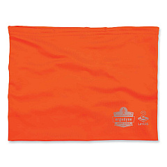 ergodyne Chill-Its 6489 2-Layer Cooling Performance Knit Multi-Band, Polyester/Spandex, Large/X-Large, Hi-Vis Orange (42147)