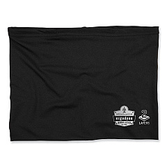 ergodyne Chill-Its 6489 2-Layer Cooling Performance Knit Multi-Band, Polyester/Spandex, 2X-Large/3X-Large, Black (42150)