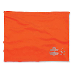 ergodyne Chill-Its 6489 2-Layer Cooling Performance Knit Multi-Band, Polyester/Spandex, 2X-Large/3X-Large,Hi-Vis Orange (42152)