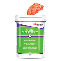 SC Johnson Professional Kresto Cherry Wipes, Cloth, 7.92 x 5.74, Cherry, 70/Pack, 6 Packs/Carton (KCW70W)