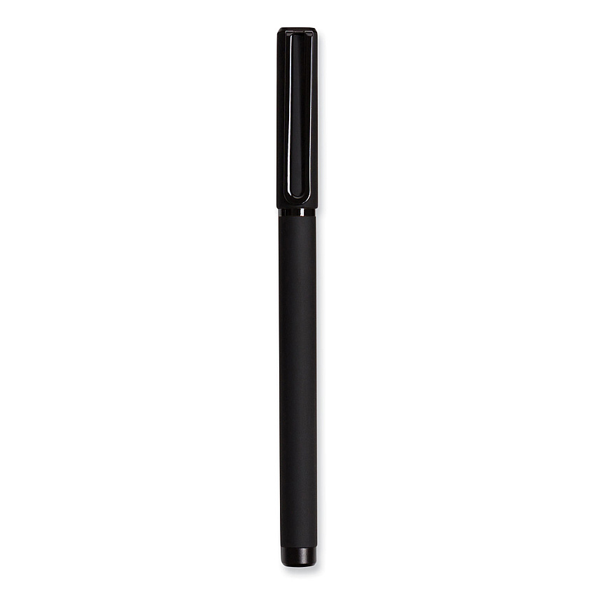 U Brands Catalina Porous Point Pen, Stick, Fine 0.7 mm, Black Ink, Black Barrel, 12/Pack (5007U0124)