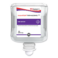SC Johnson Professional InstantFOAM Non-Alcohol PURE Hand Sanitizer, 1 L Refill Cartridge, Unscented, 6/Carton (55857)