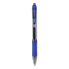 Zebra Sarasa Dry Gel X20 Gel Pen, Retractable, Medium 0.7 mm, Blue Ink, Translucent Blue Barrel, 12/Pack (46820)