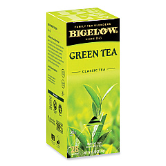 Bigelow Single Flavor Tea, Green, 28 Bags/Box (00388)