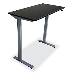 Victor Electric Height Adjustable Standing Desk, 48 x 23.6 x 28.7 to 48.4, Black (DC840B)