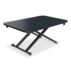 Victor Height Adjustable Laptop Standing Desk, 28.8 x 18.5 x 2.6 to 16, Black (DCX110)