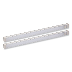 Black &amp; Decker LED Under Cabinet Lighting Kit with Magnetic Option Two-Bar Kit, 0.78w x 0.39h (LEDUC122DK)