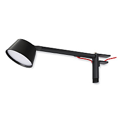 Black &amp; Decker PureOptics Verve Designer Series LED Desk Lamp with Clamp Base, 13.58" High, Black (LED2200CLBK)