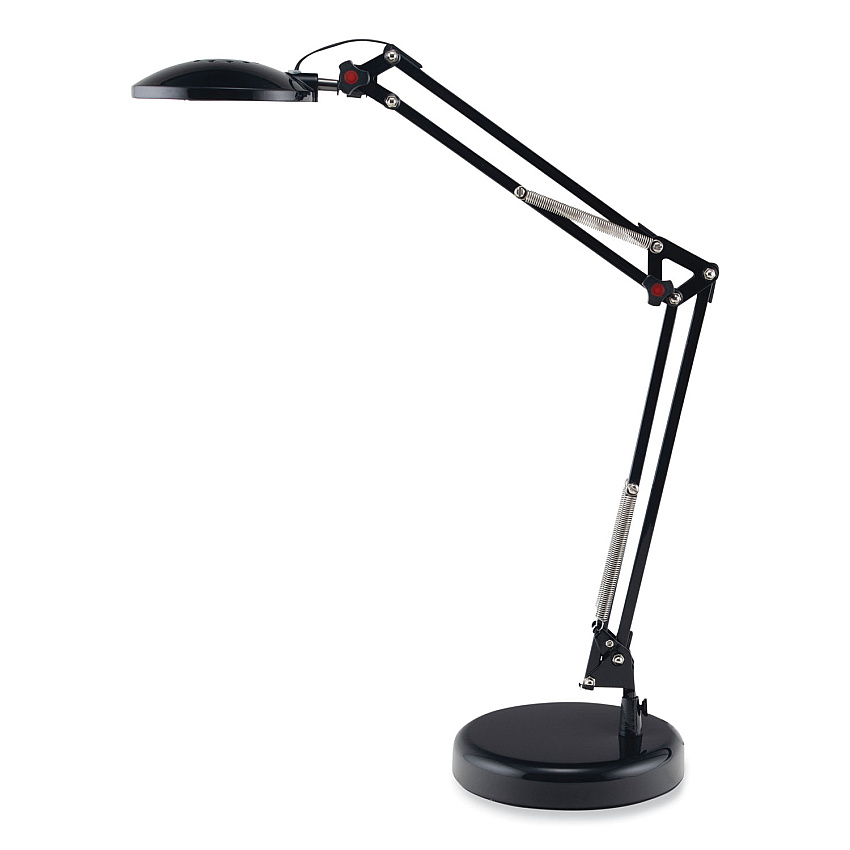 V-Light LED Architect Lamp, Swing Arm, 19" High, Black (SVL913863B)